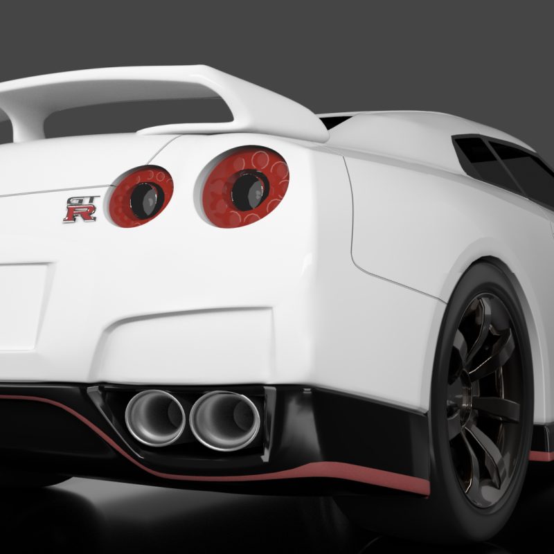 リアルな車の3DCG