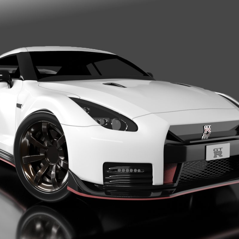 リアルな車の3DCG